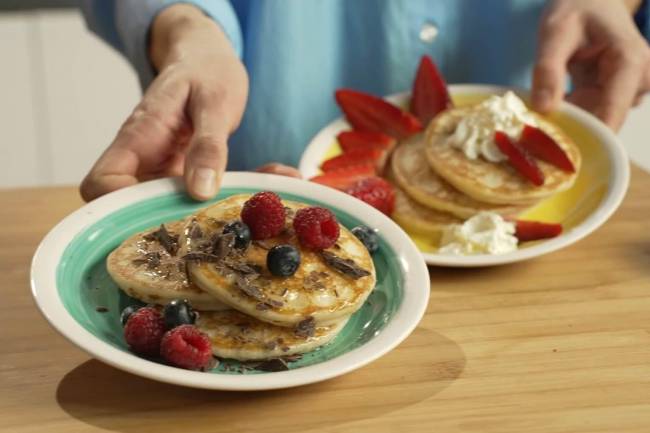 Pancake in air fryer