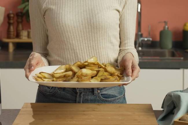 French fries in air fryer