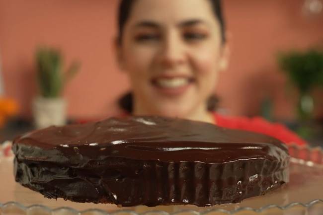 Sacher cake in air fryer