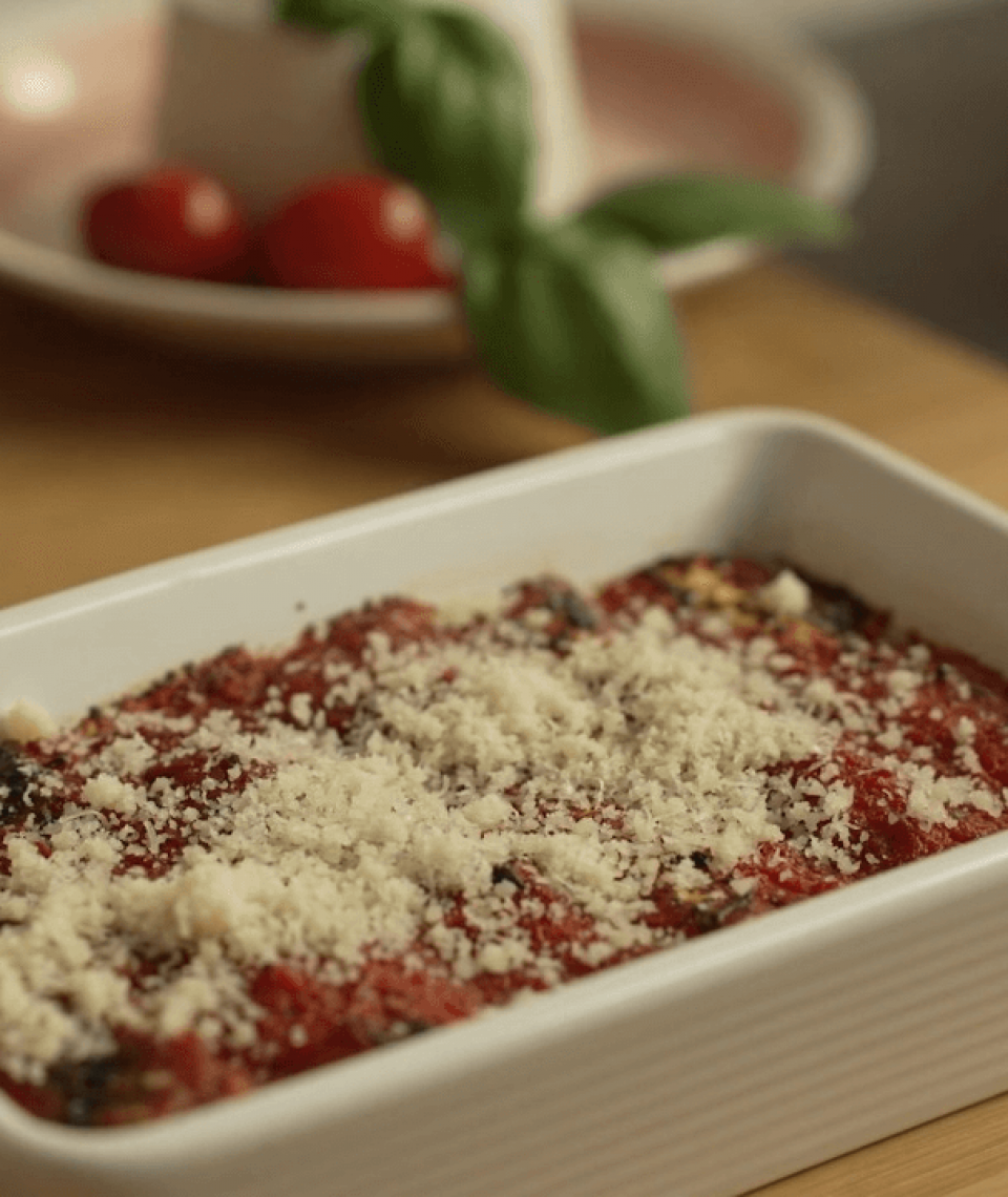 Cannelloni ai funghi porcini in friggitrice ad aria