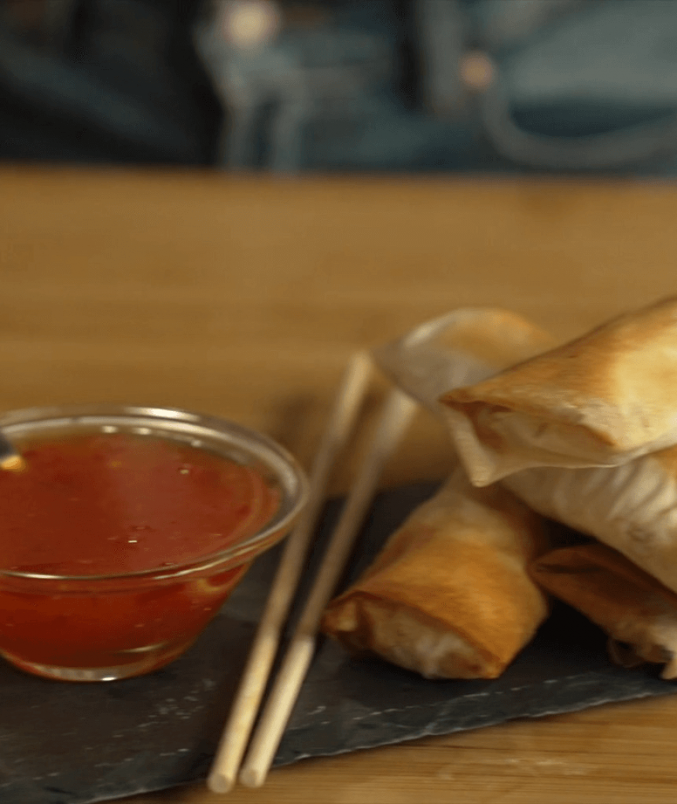 Spring rolls in air fryer