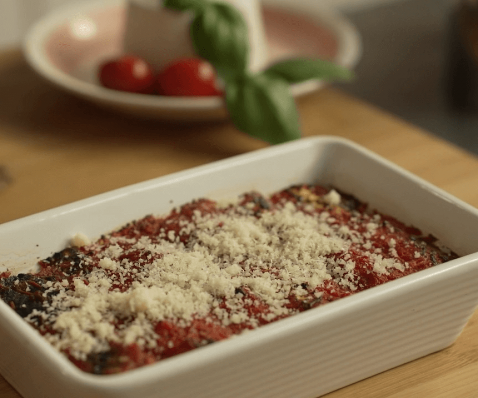 Cannelloni ai funghi porcini in friggitrice ad aria