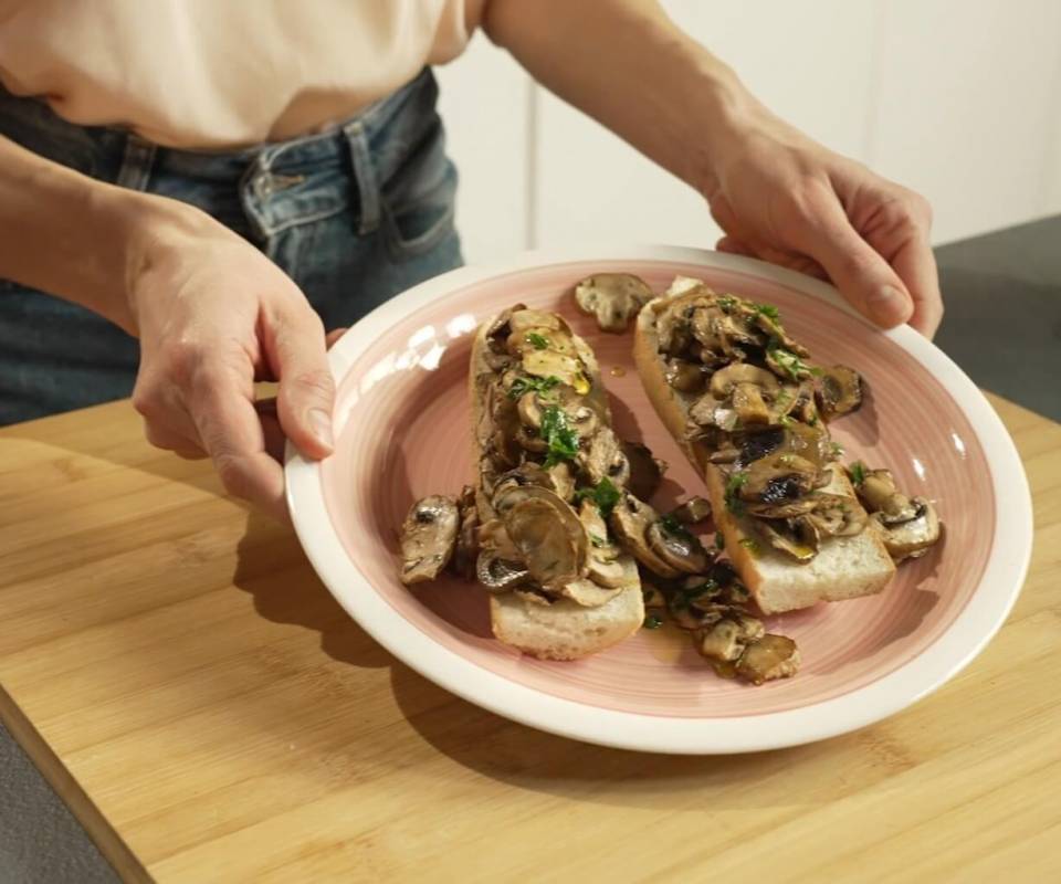 Mushrooms in air fryer