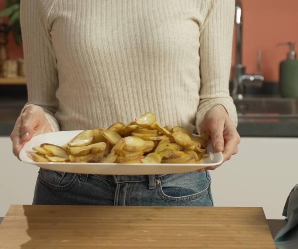 French fries in air fryer