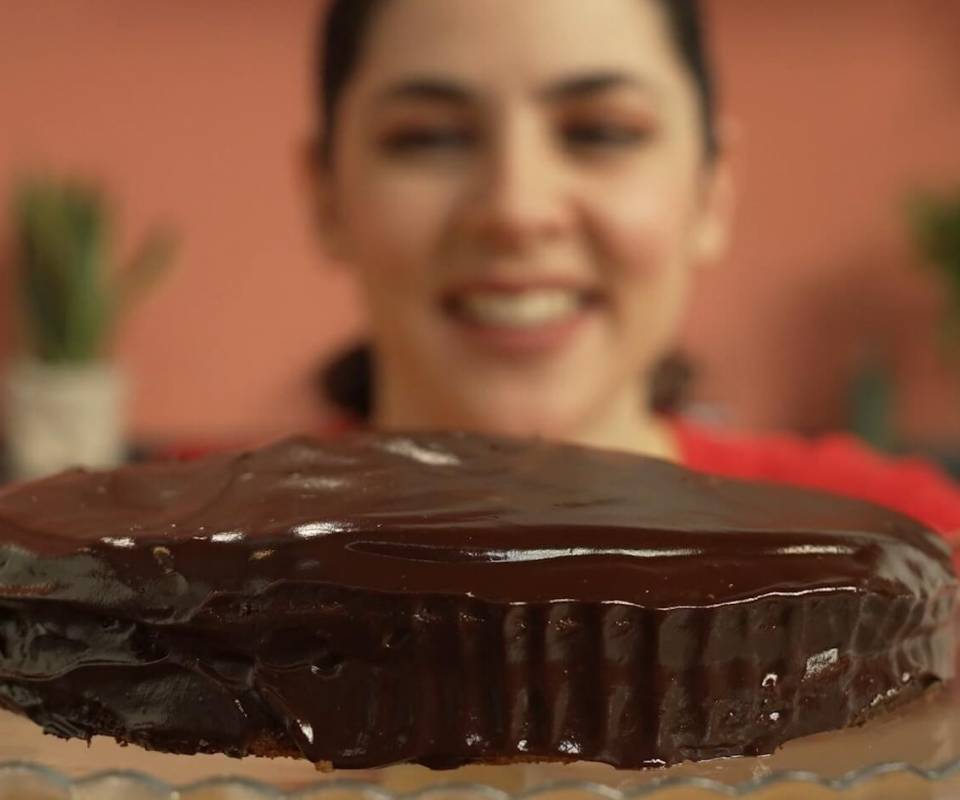 Sacher cake in air fryer