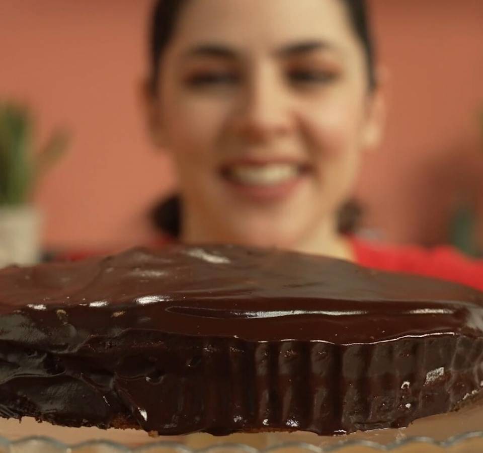 Sacher cake in air fryer