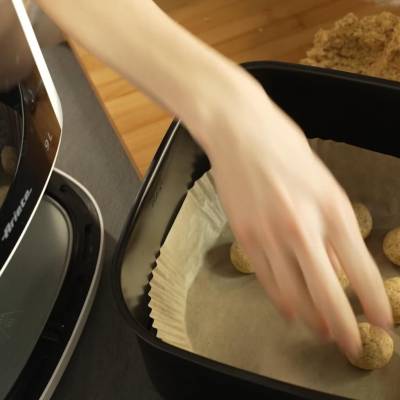 Cook in the air fryer