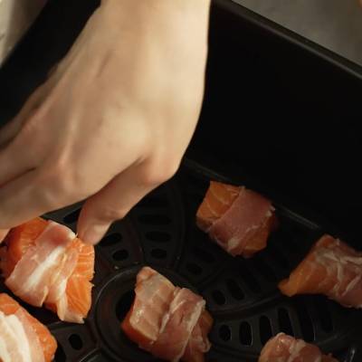 Cook in the air fryer