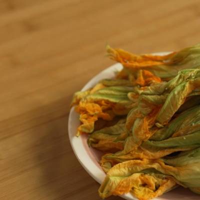 squash blossoms