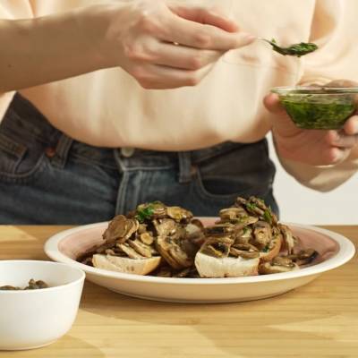 cook mushrooms in air fryer