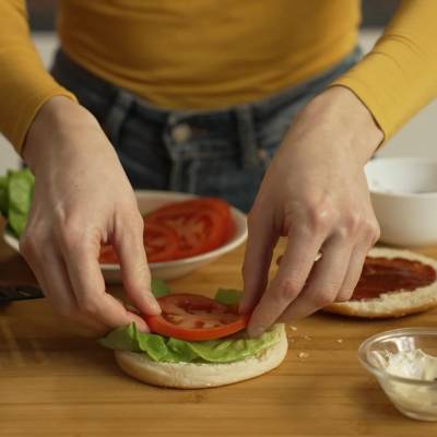 hamburger in air fryer