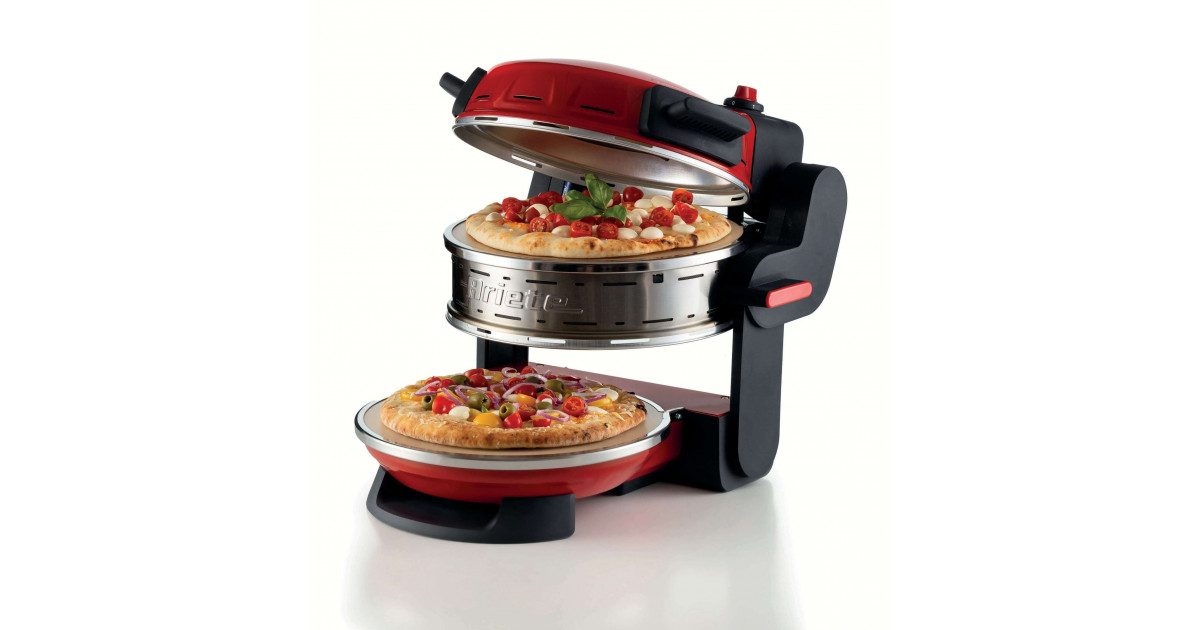 Ariete 919 forno per pizza a pietra refrattaria 32 cm di diametro  antiaderente 8003705120662 - IdeaLuceStore