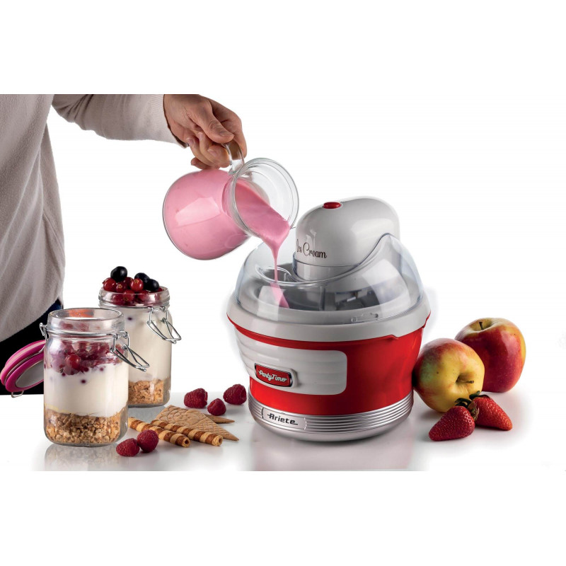 Ice Cream Maker Red 