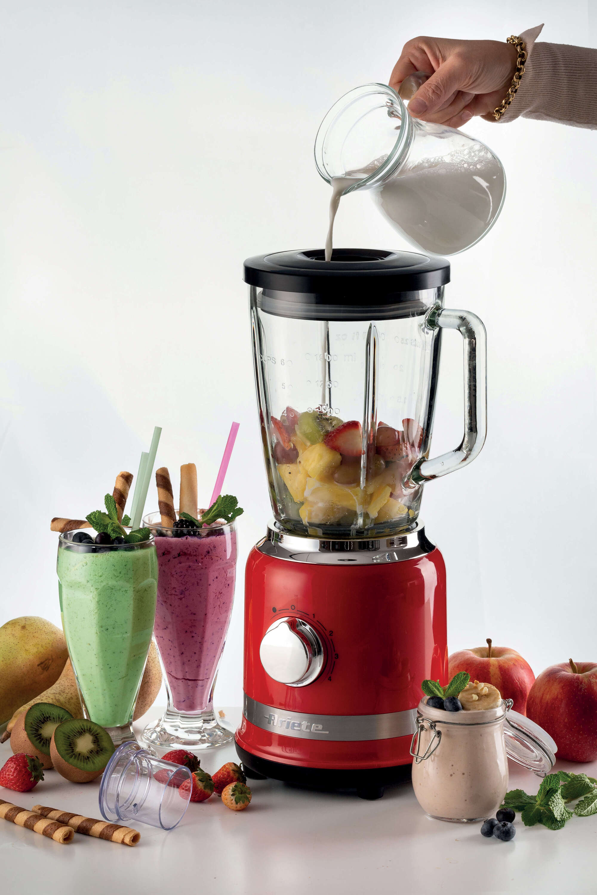 Ariete Vintage Blender With Glass Cup 1000W