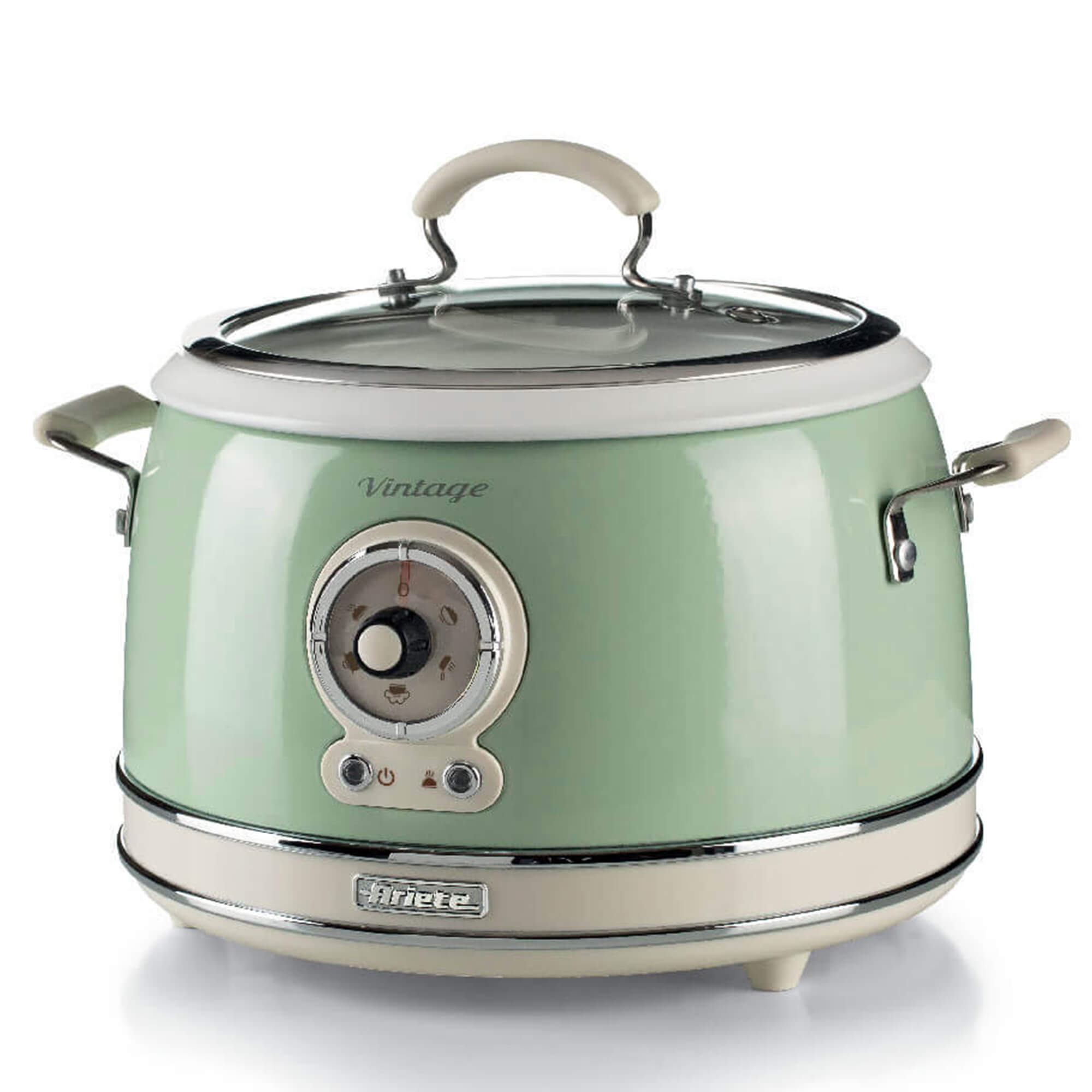 Cucina Green 4 Cups Instant Mini Electric Rice Cooker - Stainless